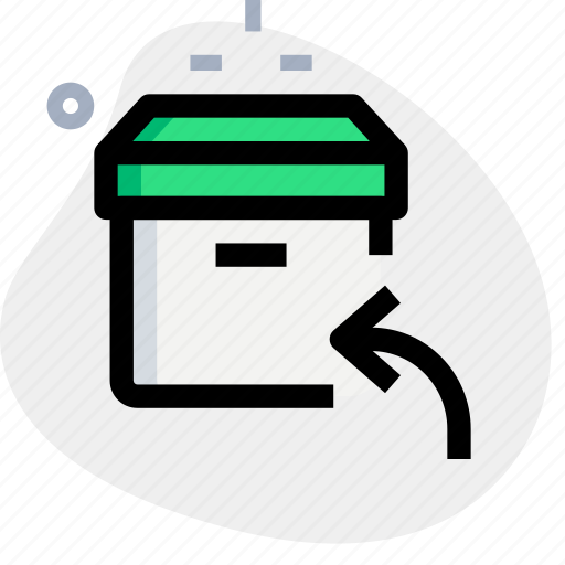 Archive, box, back, delivery icon - Download on Iconfinder