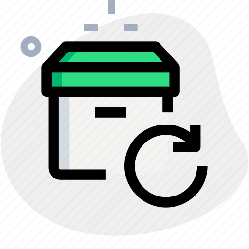 Archive, box, refresh, delivery icon - Download on Iconfinder