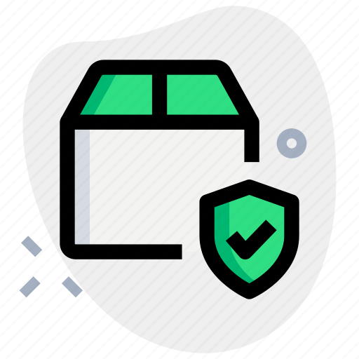 Box, shield, delivery, security icon - Download on Iconfinder