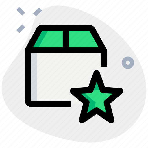 Box, star, delivery, favorite icon - Download on Iconfinder