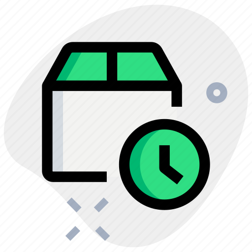 Box, time, delivery, schedule icon - Download on Iconfinder