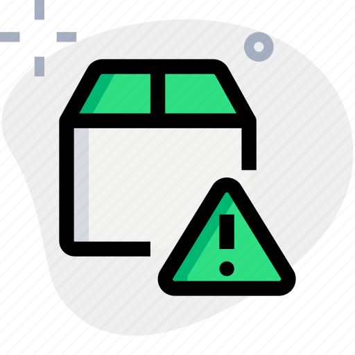 Box, warning, delivery, empty icon - Download on Iconfinder