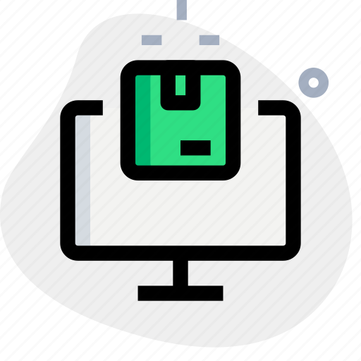 Computer, box, delivery, screen icon - Download on Iconfinder