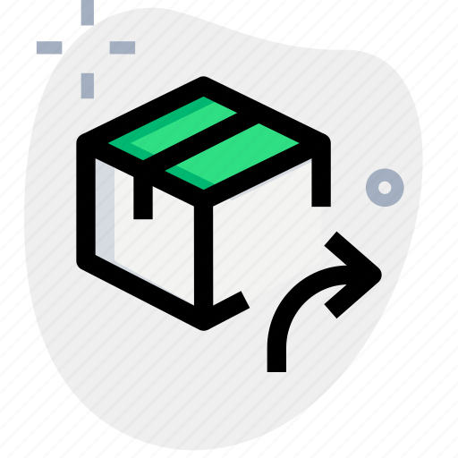 Delivery, box, forward, arrow icon - Download on Iconfinder