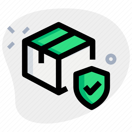 Delivery, box, shield, protection icon - Download on Iconfinder