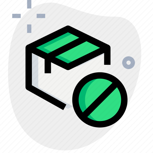 Delivery, box, stop, forbidden icon - Download on Iconfinder