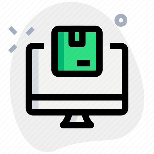 Desktop, box, delivery, monitor icon - Download on Iconfinder