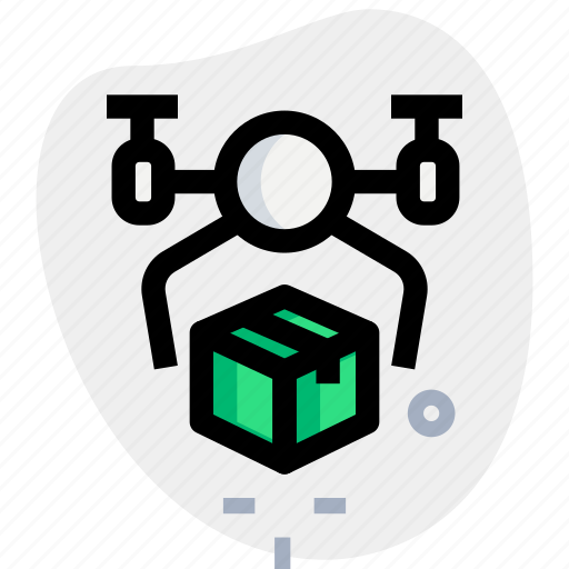 Drone, delivery, robot, parcel icon - Download on Iconfinder
