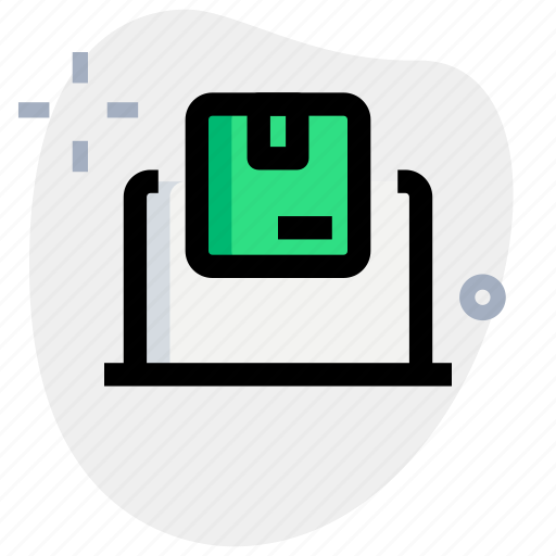 Laptop, box, delivery, gadget icon - Download on Iconfinder