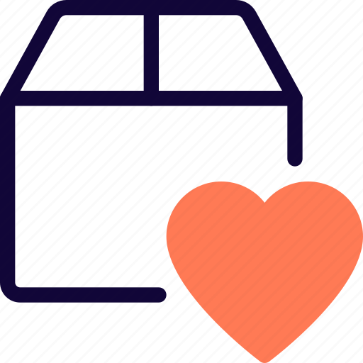 Box, heart, delivery, love icon - Download on Iconfinder