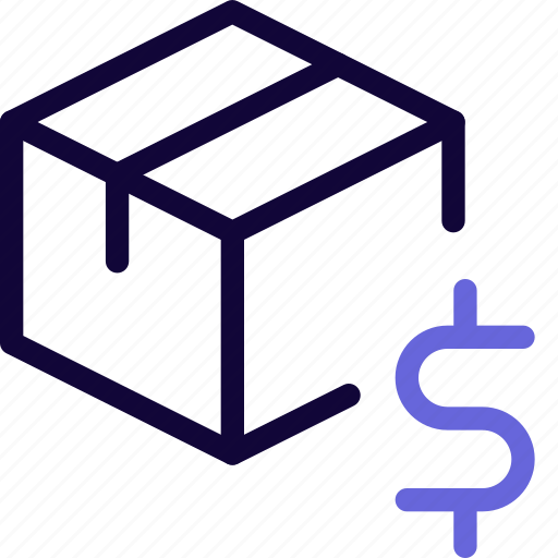 Delivery, box, dollar, currency icon - Download on Iconfinder