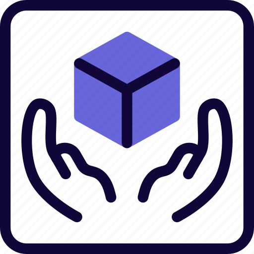 Care, delivery, handle, box icon - Download on Iconfinder