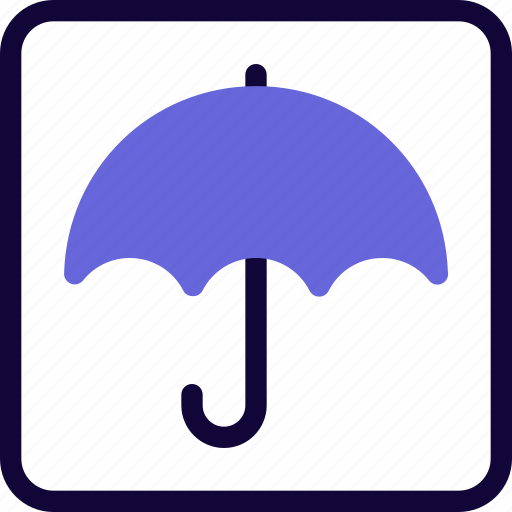 Delivery, umbrella, keep dry, parcel icon - Download on Iconfinder