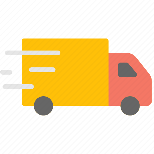 Delivery, fast, truck, shipping, logistics icon - Download on Iconfinder