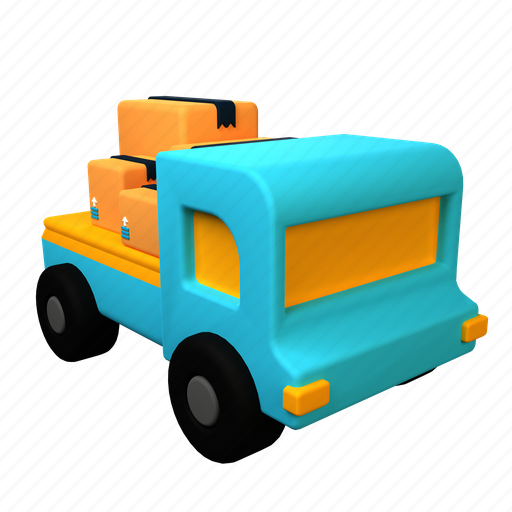 Delivery, truck, service, courier, order, transport, cargo icon - Download on Iconfinder