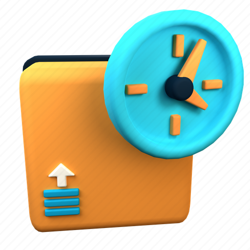 On, time, delivery, service, courier, order, transport icon - Download on Iconfinder