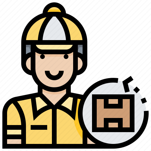 Boy, courier, delivery, man, messenger icon - Download on Iconfinder