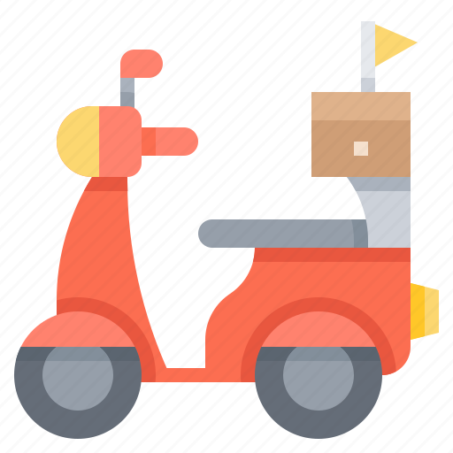 Bike, courier, delivery, shipping icon - Download on Iconfinder