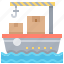 delivery, freighter, sea, ship, transport 
