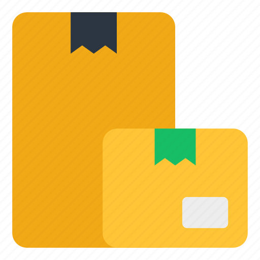 Parcels, packages, cardboards, boxes, cartons icon - Download on Iconfinder