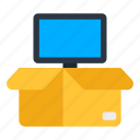 online parcel, online package, online order booking, logistic delivery, online carton 