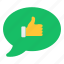 feedback, positive feedback, customer response, customer review, thumbs up 