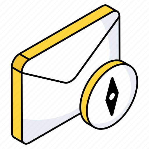 Mail compass, email, correspondence, letter, envelope icon - Download on Iconfinder