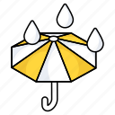rainshade, sunshade, rain protection, umbrella, canopy