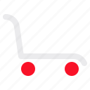trolley, luggage, checkout, basket, buy