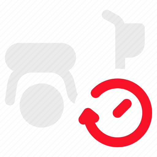Delivery, time, bike, food icon - Download on Iconfinder