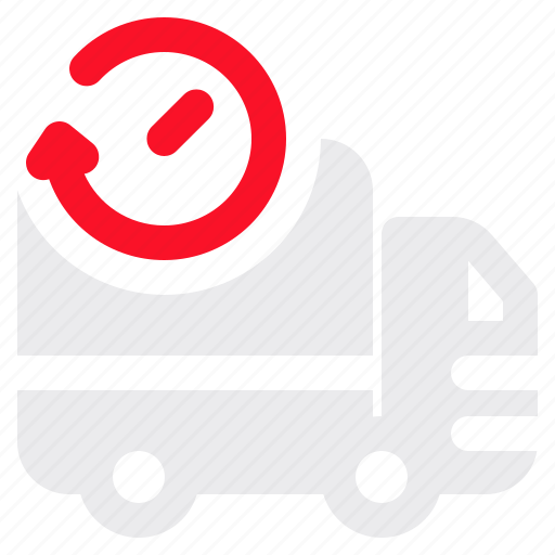 Fast, delivery, truck, food, return icon - Download on Iconfinder