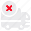 truck, remove, delivery, package, cancel 