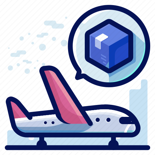 Aeroplane, airplane, delivery, shipment, shipping, transport icon - Download on Iconfinder