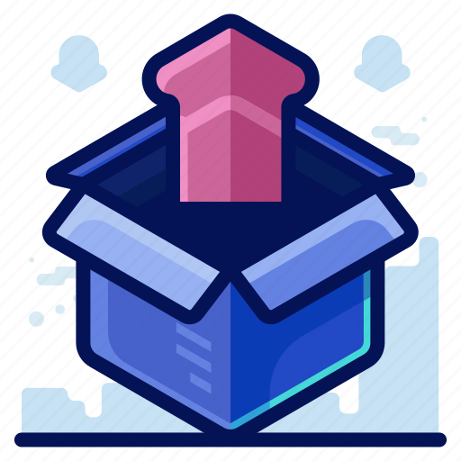 Arrow, delivery, outbox, shipment, shipping, unbox icon - Download on Iconfinder