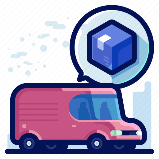 Delivery, shipment, shipping, transport, van, vehicle icon - Download on Iconfinder