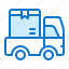 box, delivery, shipping, truck 