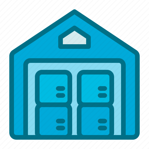 Box, delivery, shipping, truck, warehouse icon - Download on Iconfinder