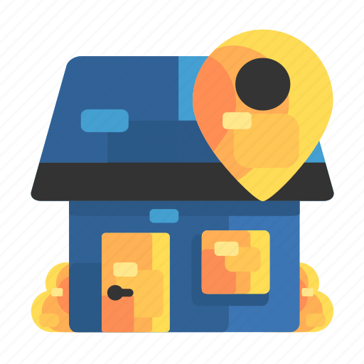 Delivery, grass, home, house, location icon - Download on Iconfinder