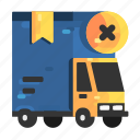 box, cancel, cancellation, delivery, of, send, truck