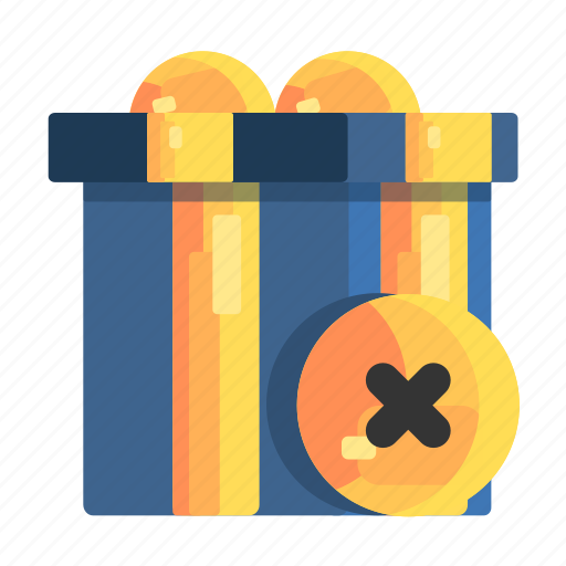 Boxes, canceled, gifts, items, shipments icon - Download on Iconfinder