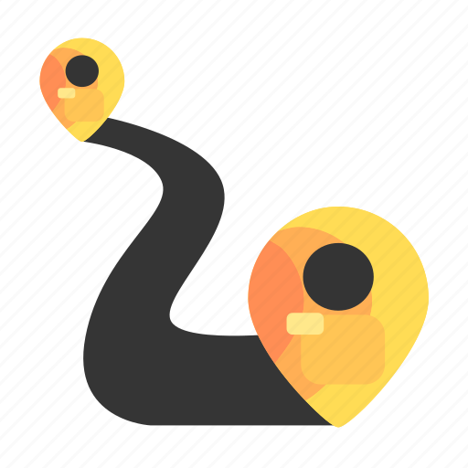 Delivery, location, pin, road, route, shipping icon - Download on Iconfinder