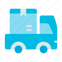 box, delivery, shipping, truck