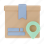 location, delivery, package, shipping, box, minimal, product, service, courier 