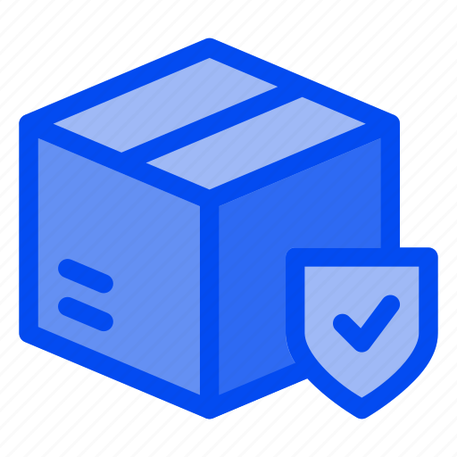 Box, delivery, protection, shield, shipping icon - Download on Iconfinder