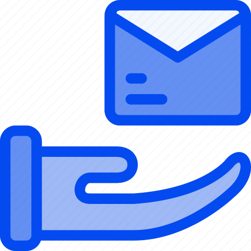 Care, delivery, hand, mail, service icon - Download on Iconfinder