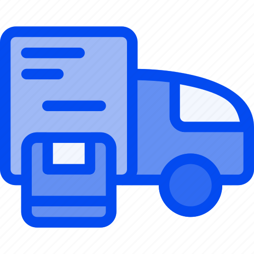 Box, delivery, shipping, transport, truck icon - Download on Iconfinder