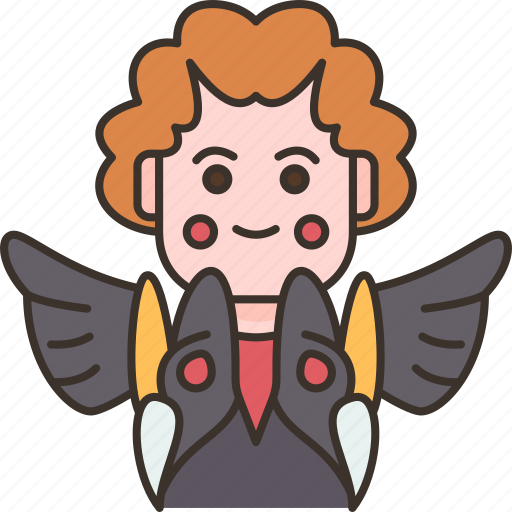 Valac, president, wings, hell, myth icon - Download on Iconfinder