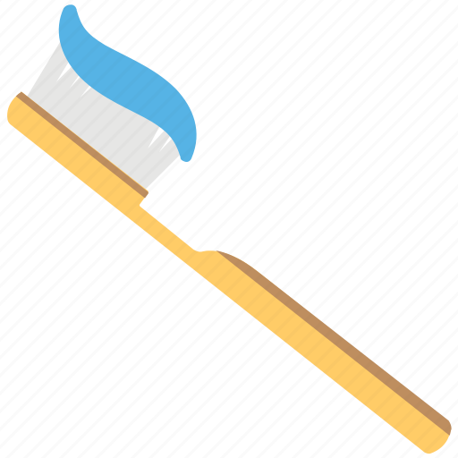 Brush, cleaning, dental, toothbrush, toothpaste icon - Download on Iconfinder