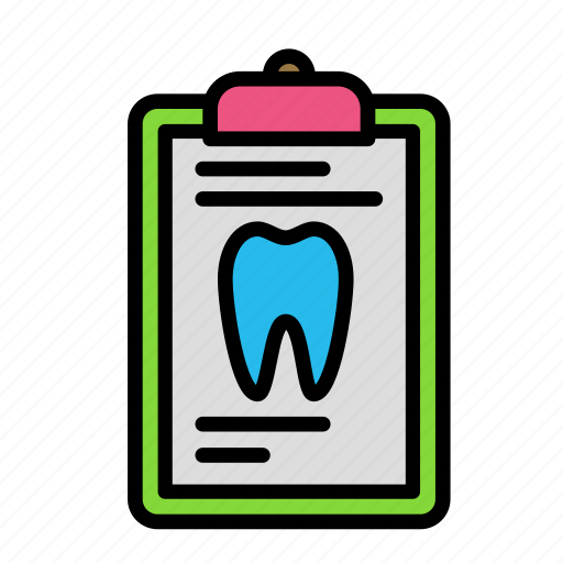 Documents, medicine, oral, stomatology icon - Download on Iconfinder