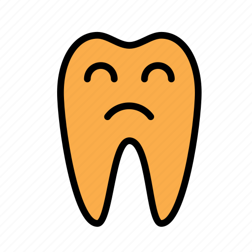 Medicine, oral, sad, stomatology icon - Download on Iconfinder